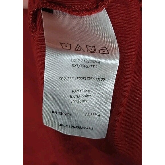 Lee Jeans Company Original T-Shirt, Sz 2XL, Red, Graphic Tiger, 100% Cotton - Picture 6 of 9